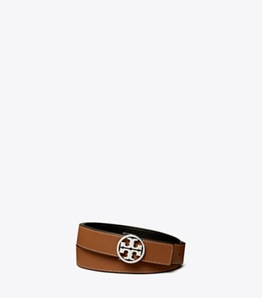 Ceinture Femme Tory Leather – Cuir Havane Clincher – Taille 36 – Neuve